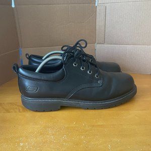 Skechers Men Work Relaxed Fit  77019 BLK size 9 Sh